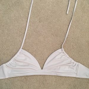 Victoria Secret Rouched-side Triangle Bikini Top